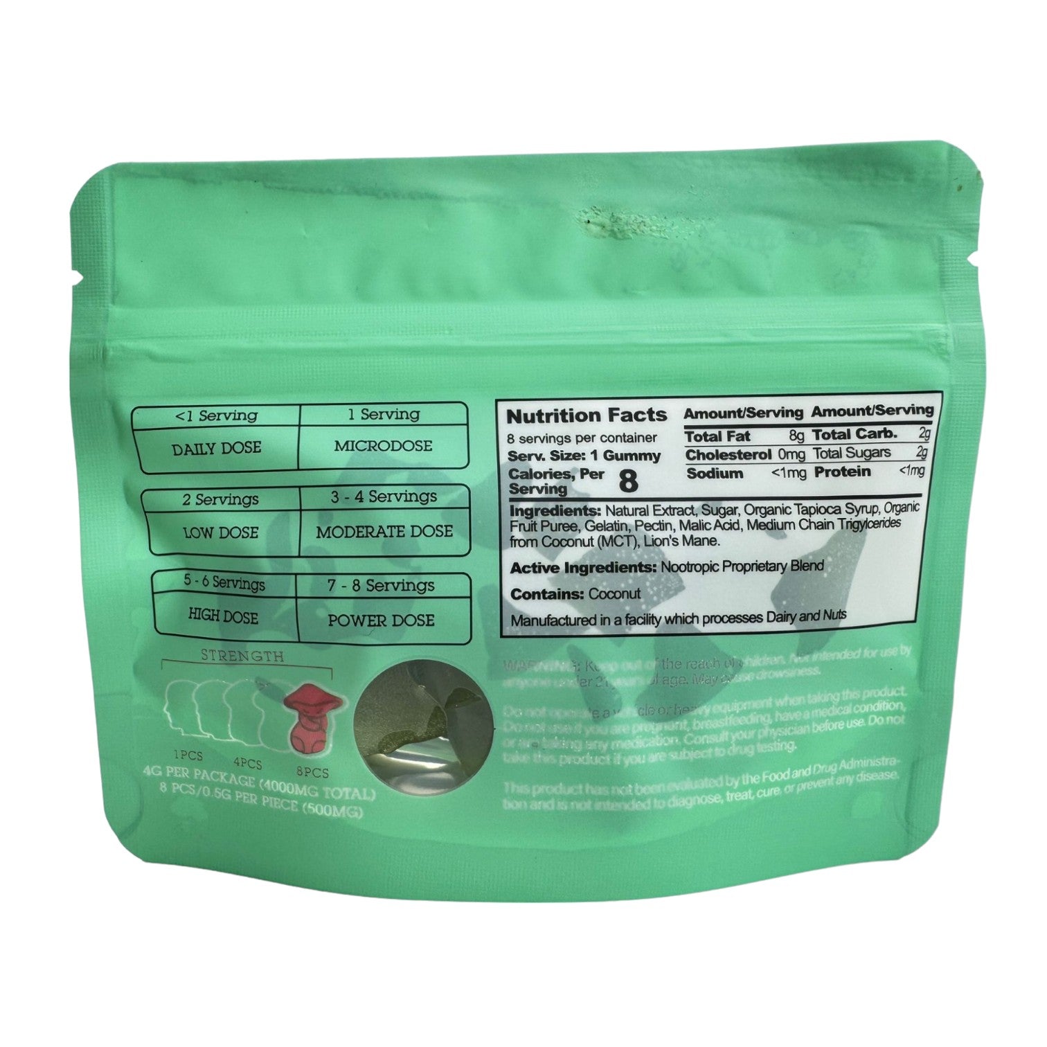 MK (Magic Kingdom) Mushroom Gummies (48g)