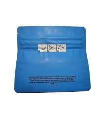 Medium CR Mylar Plastic Bag Double Zipper