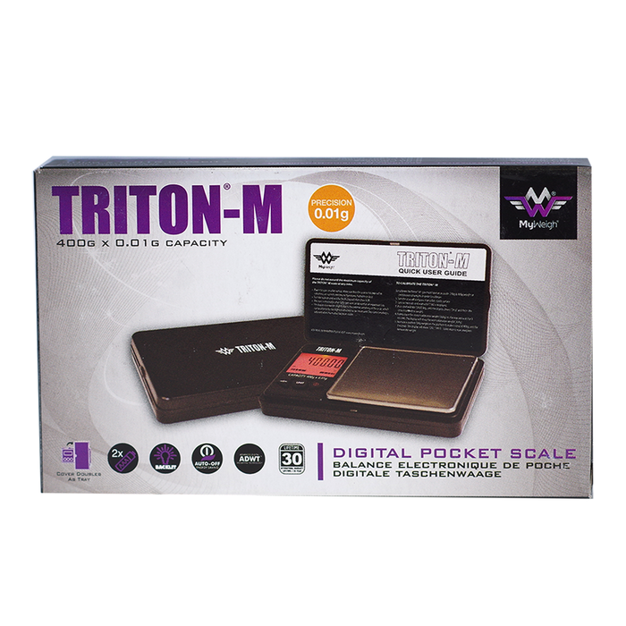 MyWeigh Triton M 400g x 0.01g Digital Pocket Scale