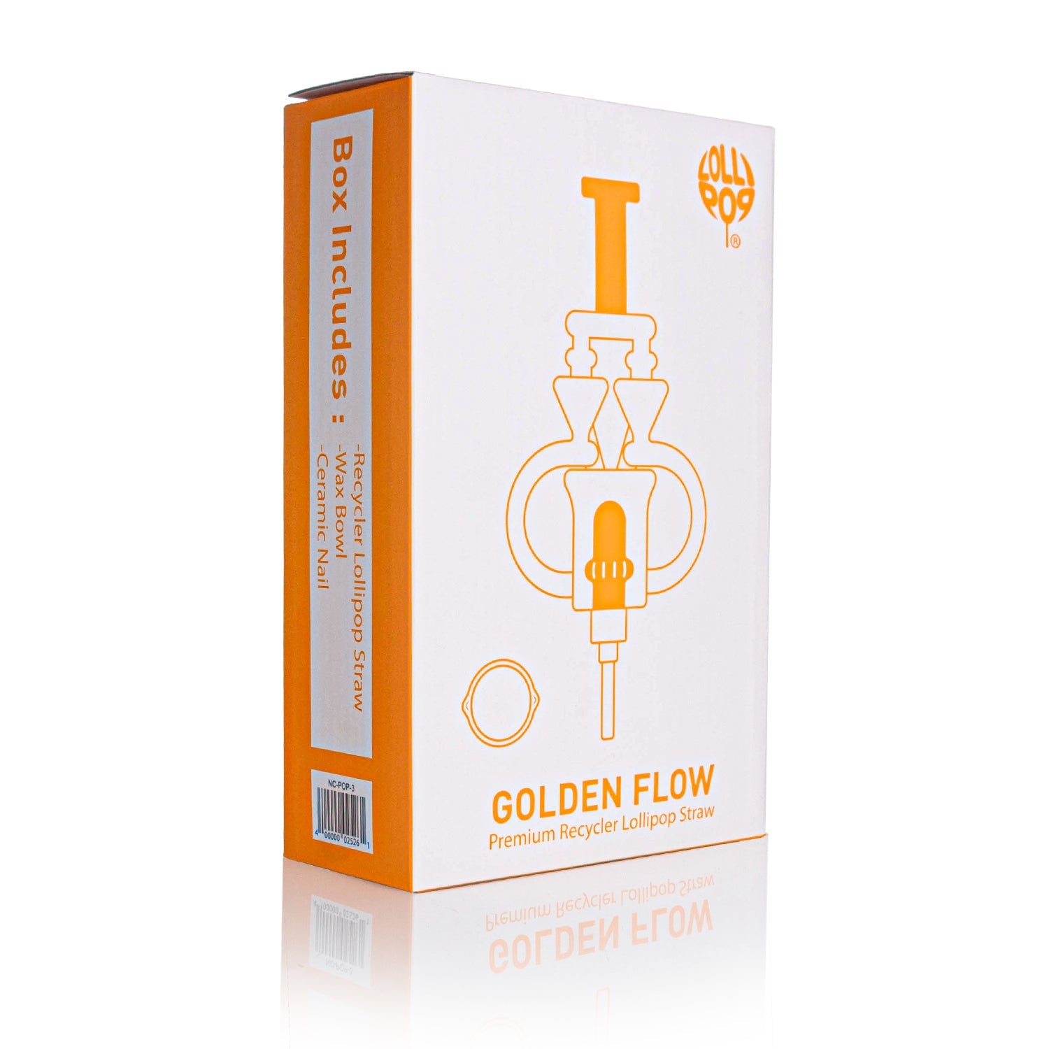 Lollipop Golden Flow Nectar Collector Straw "NC-POP3"