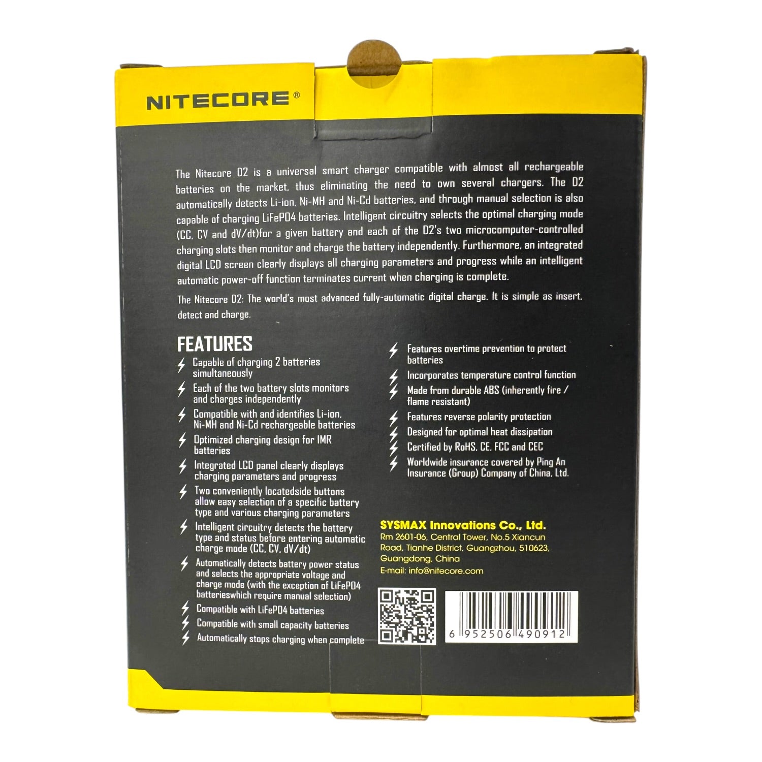 Nitecore D2 Digicharger