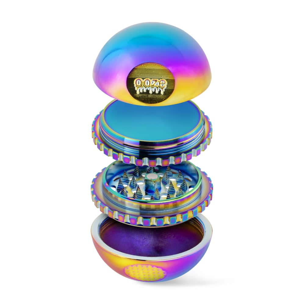 Ooze Saturn Globe Grinder - 4-piece grinder