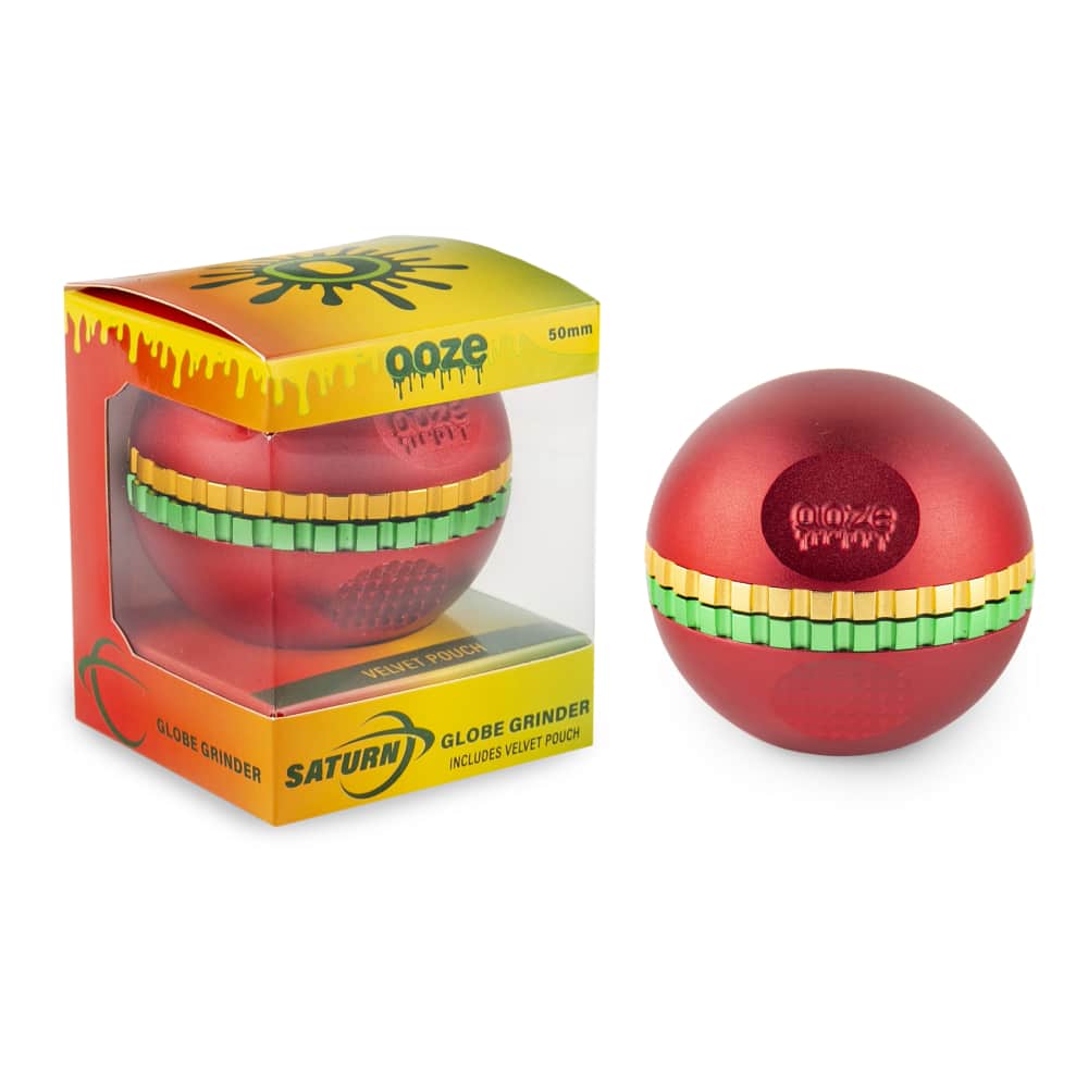 Ooze Saturn Globe Grinder - 4-piece grinder