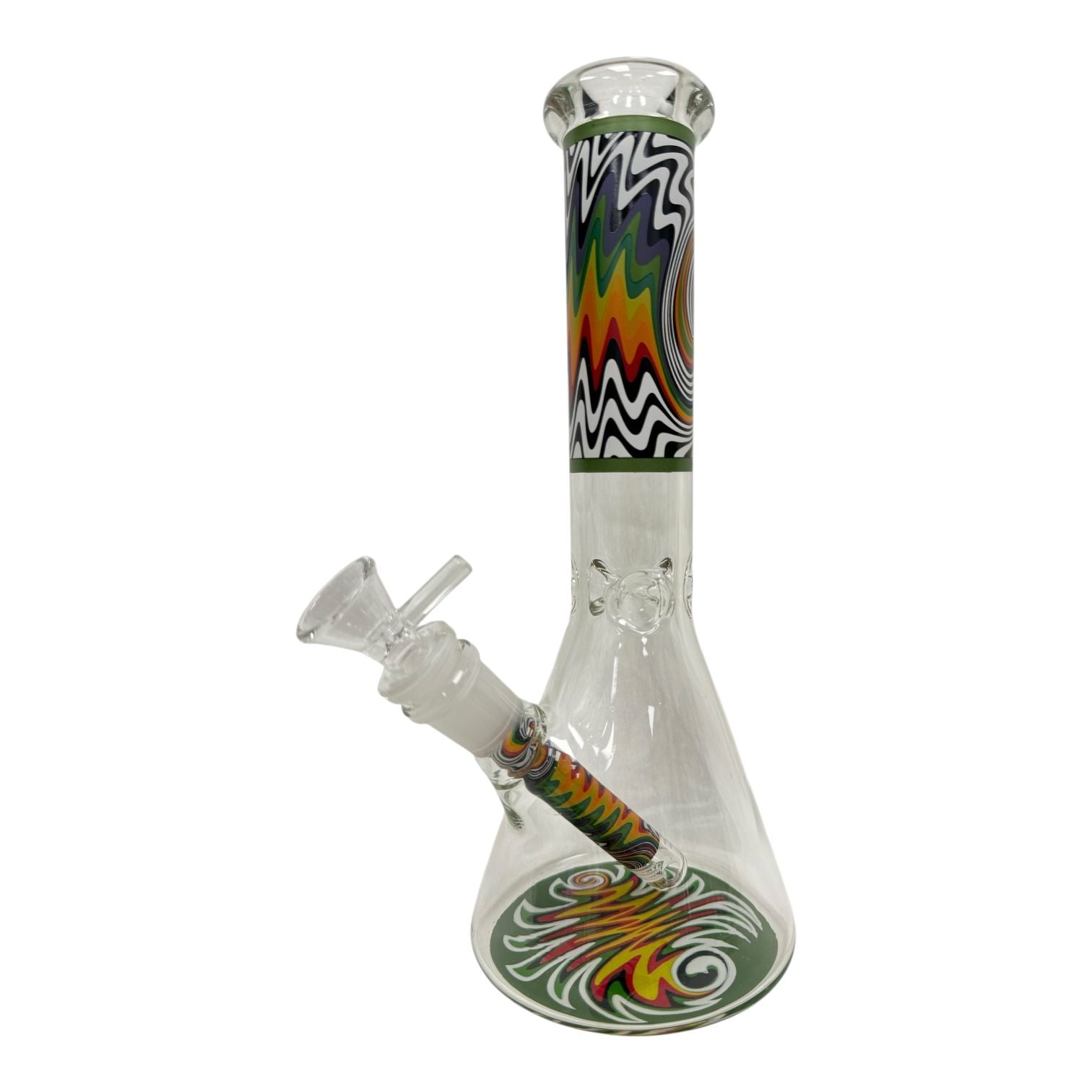 10" Printed WigWag Beaker