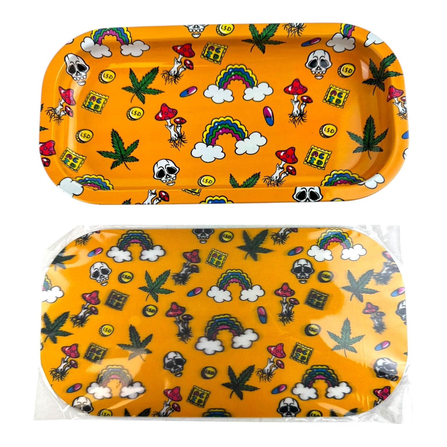 BW 3D Small Metal Rolling Tray