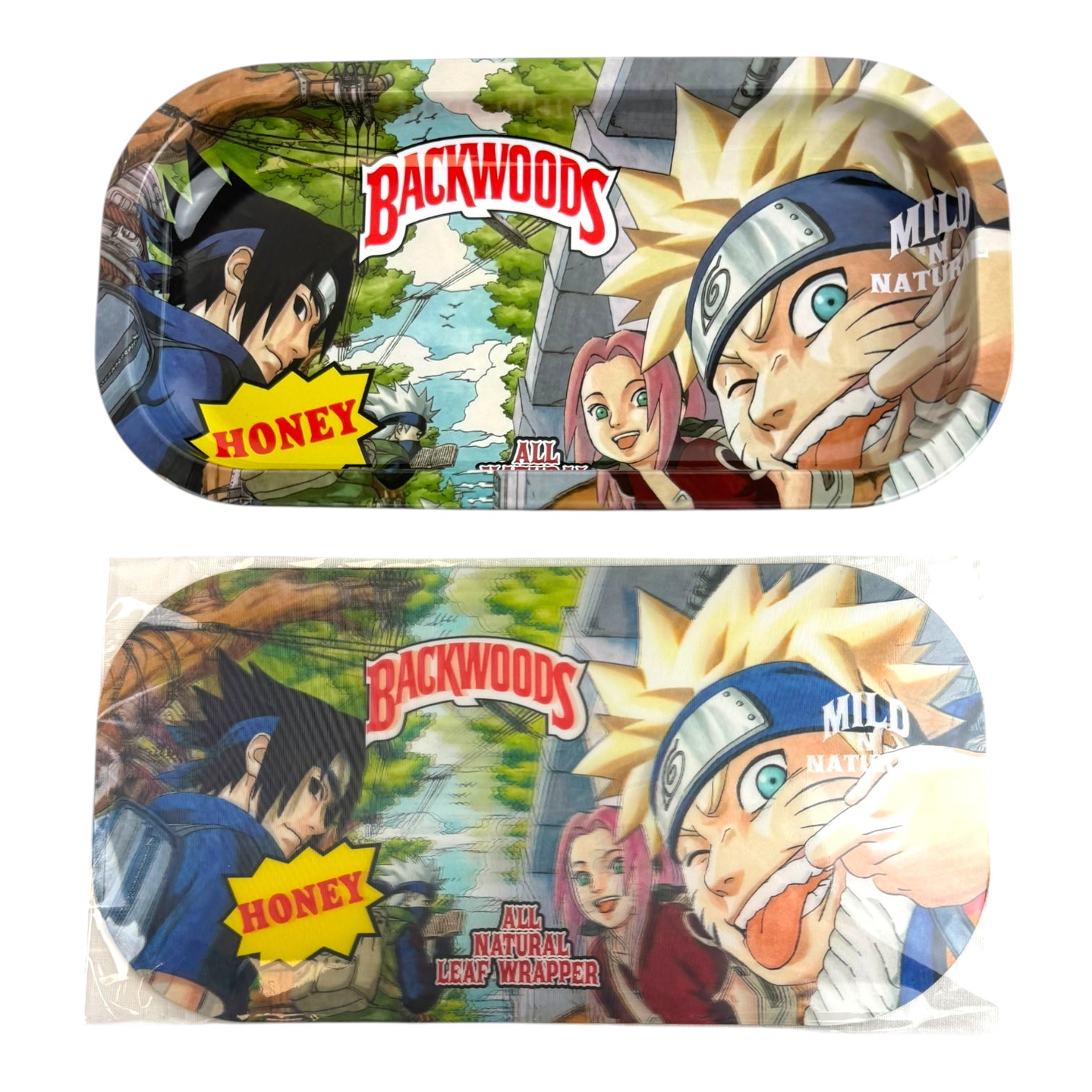 BW 3D Small Metal Rolling Tray with Magnetic