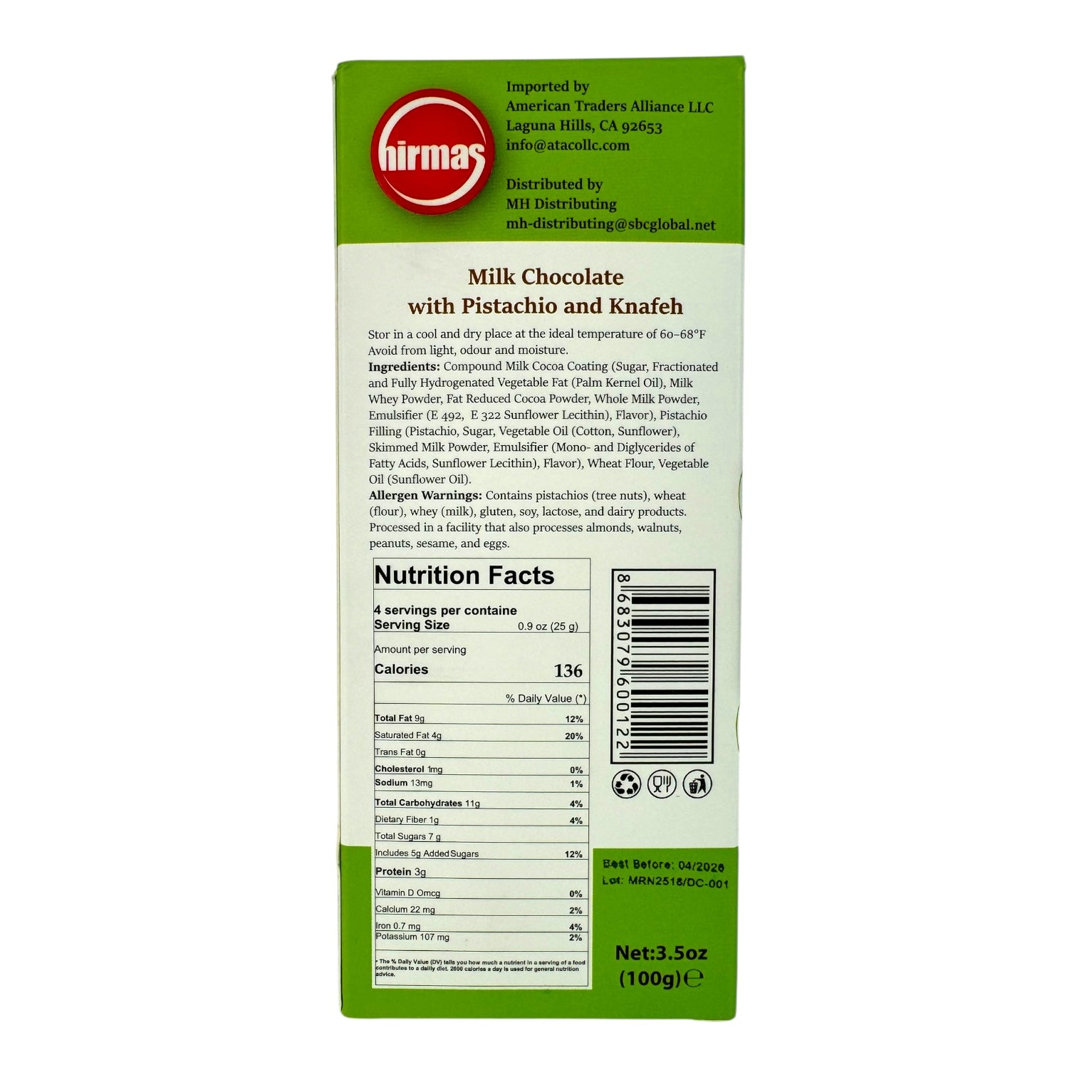 Hirmas Dubai Chocolate