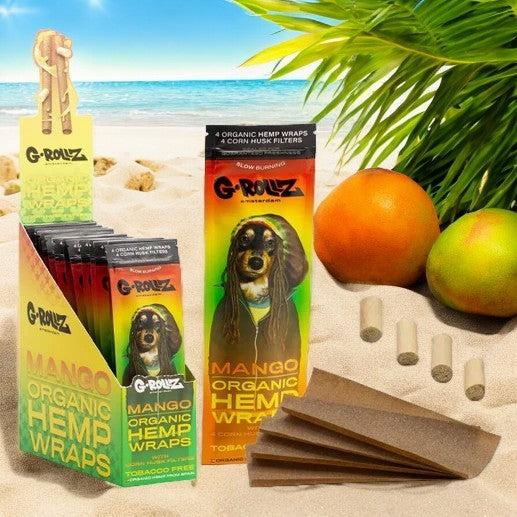 Organic hemp wraps with filters