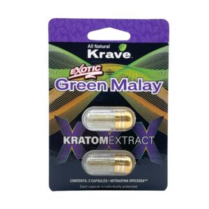 Krave Exotic Kratom Extract Capsules (12pk/Display)