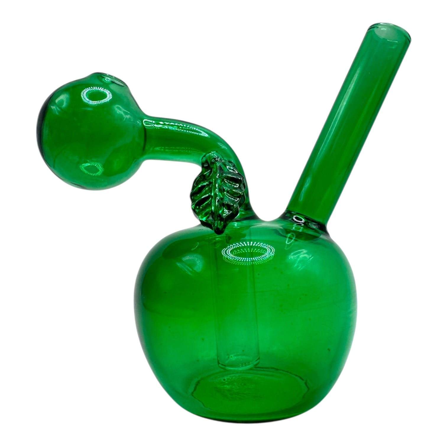 4" Apple Shape OB Water Pipe "DA-015OWP" (Assorted Colors)