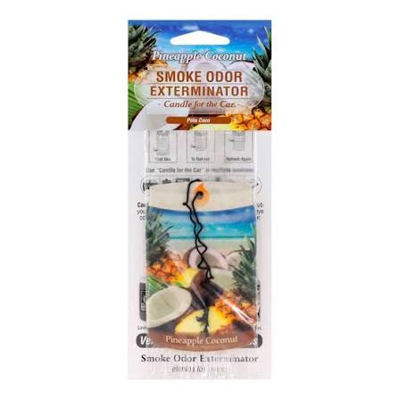 Smoke Odor Exterminator 1.0 Oz Car Freshener -12pc Display