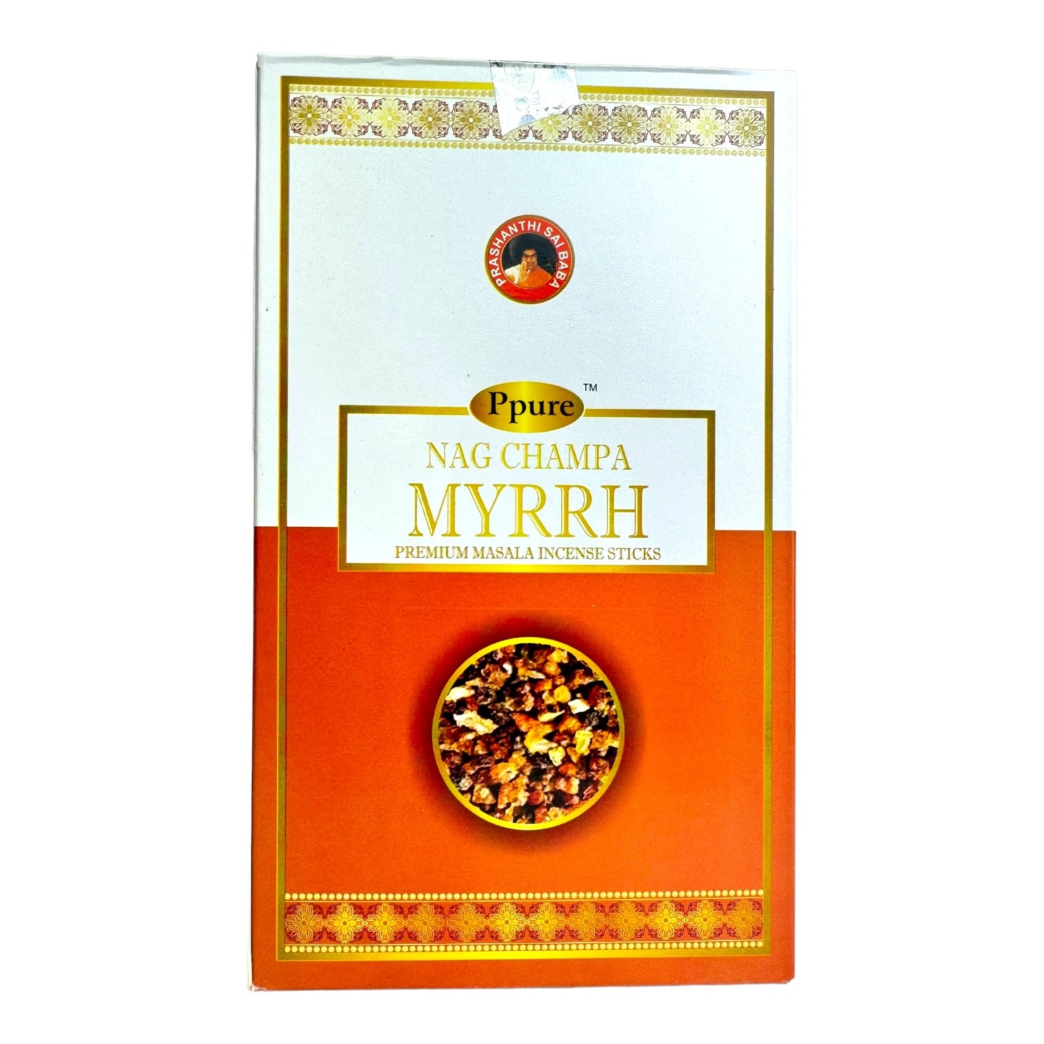 Ppure Nag Champa 15g Premium Masala Incense Sticks (12 Box Display)