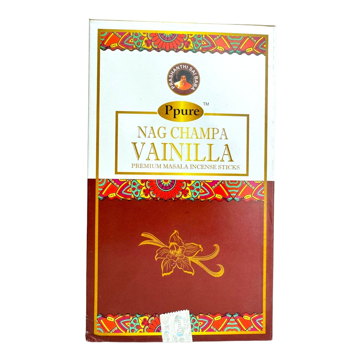 Ppure Nag Champa 15g Premium Masala Incense Sticks (12 Box Display)