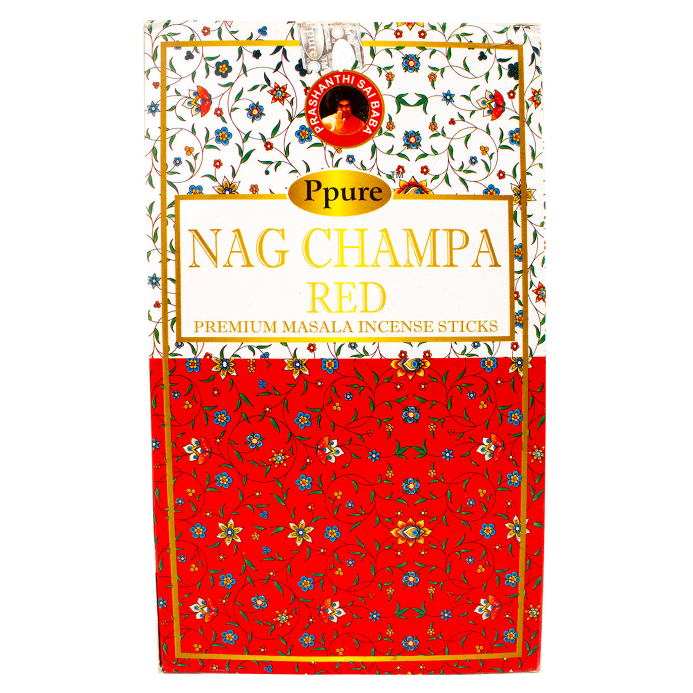 Ppure Nag Champa 15g Premium Masala Incense Sticks (12 Box Display)