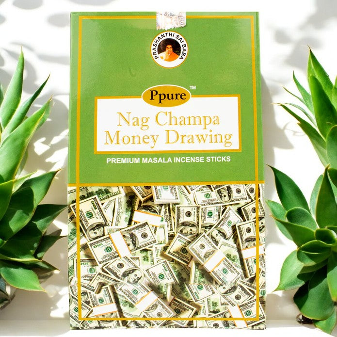 Ppure Nag Champa 15g Premium Masala Incense Sticks (12 Box Display)