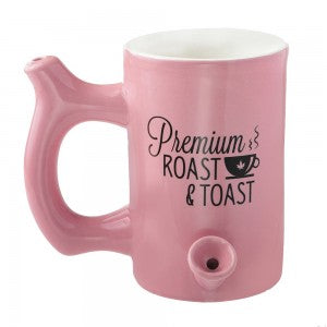 Premium "Roast & Toast" Novelty Ceramic Pipe Mug