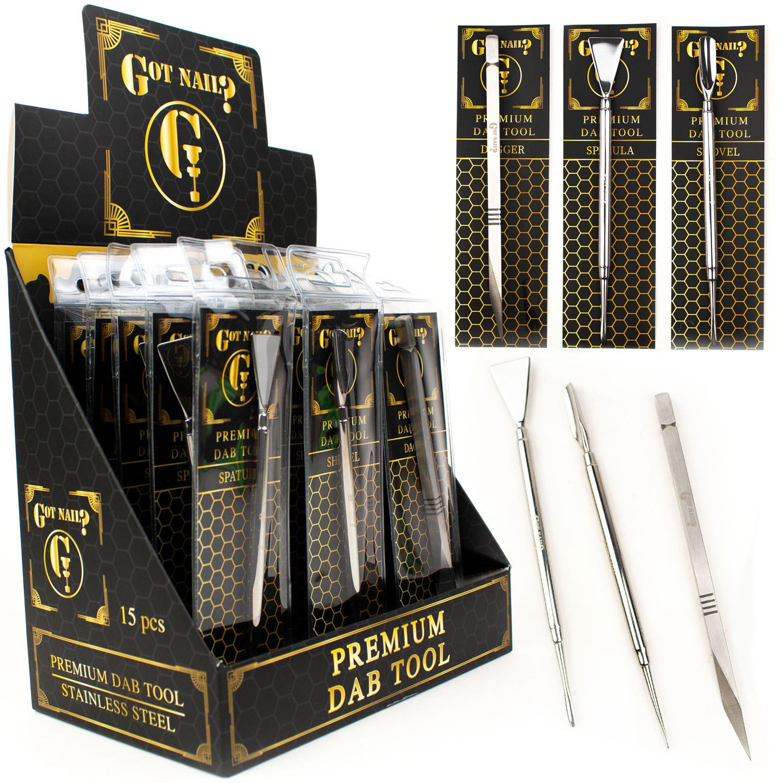 Premium Dab Tool Display