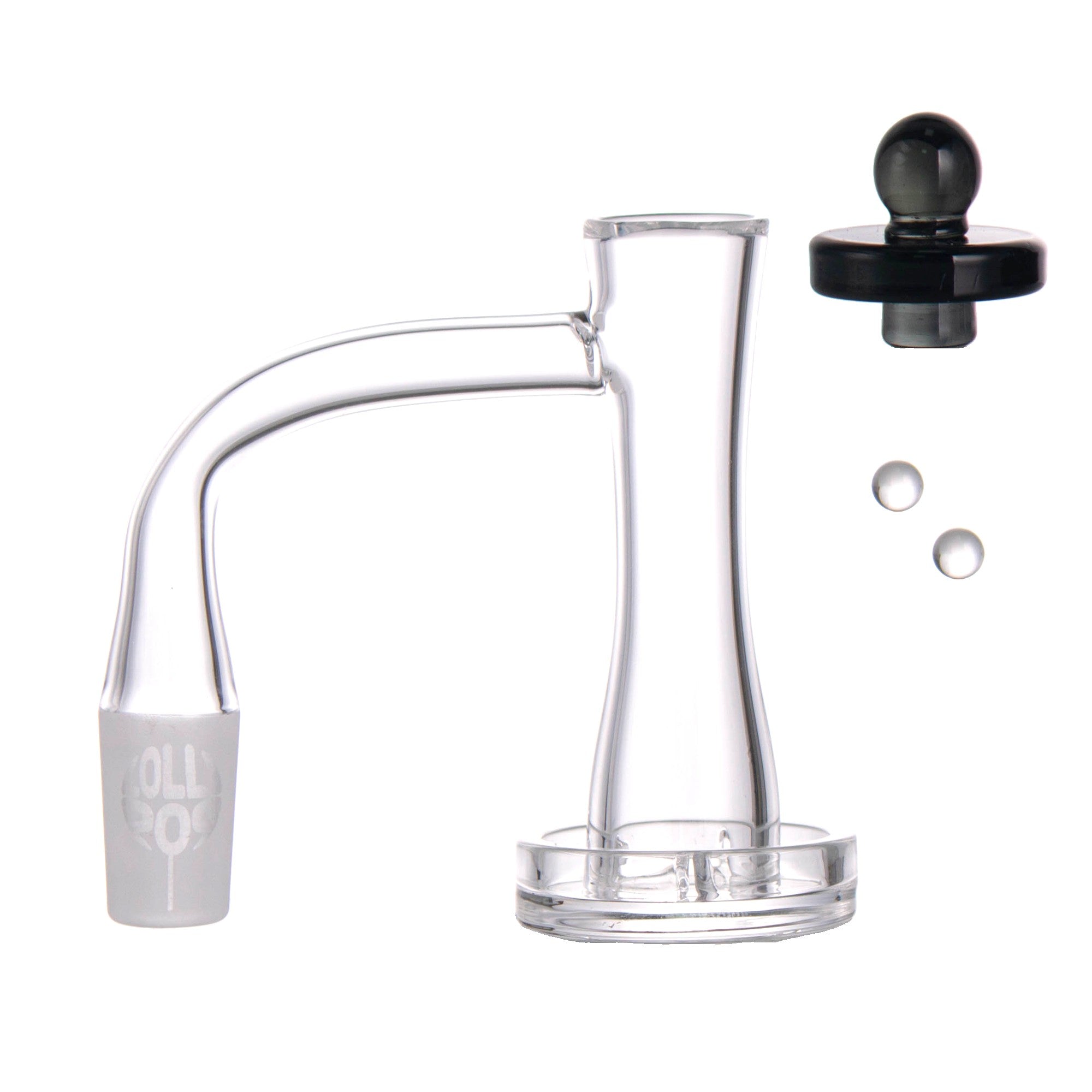Lollipop QSeries-7 — 14mm Male 90° Quartz Terp Slurper Set