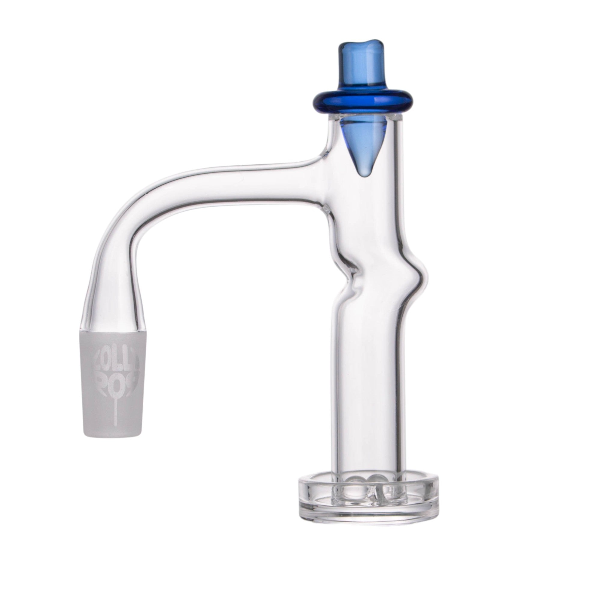 Lollipop QSeries-16 — 14mm Male 90° Fully Welded Quartz Terp Slurper Set