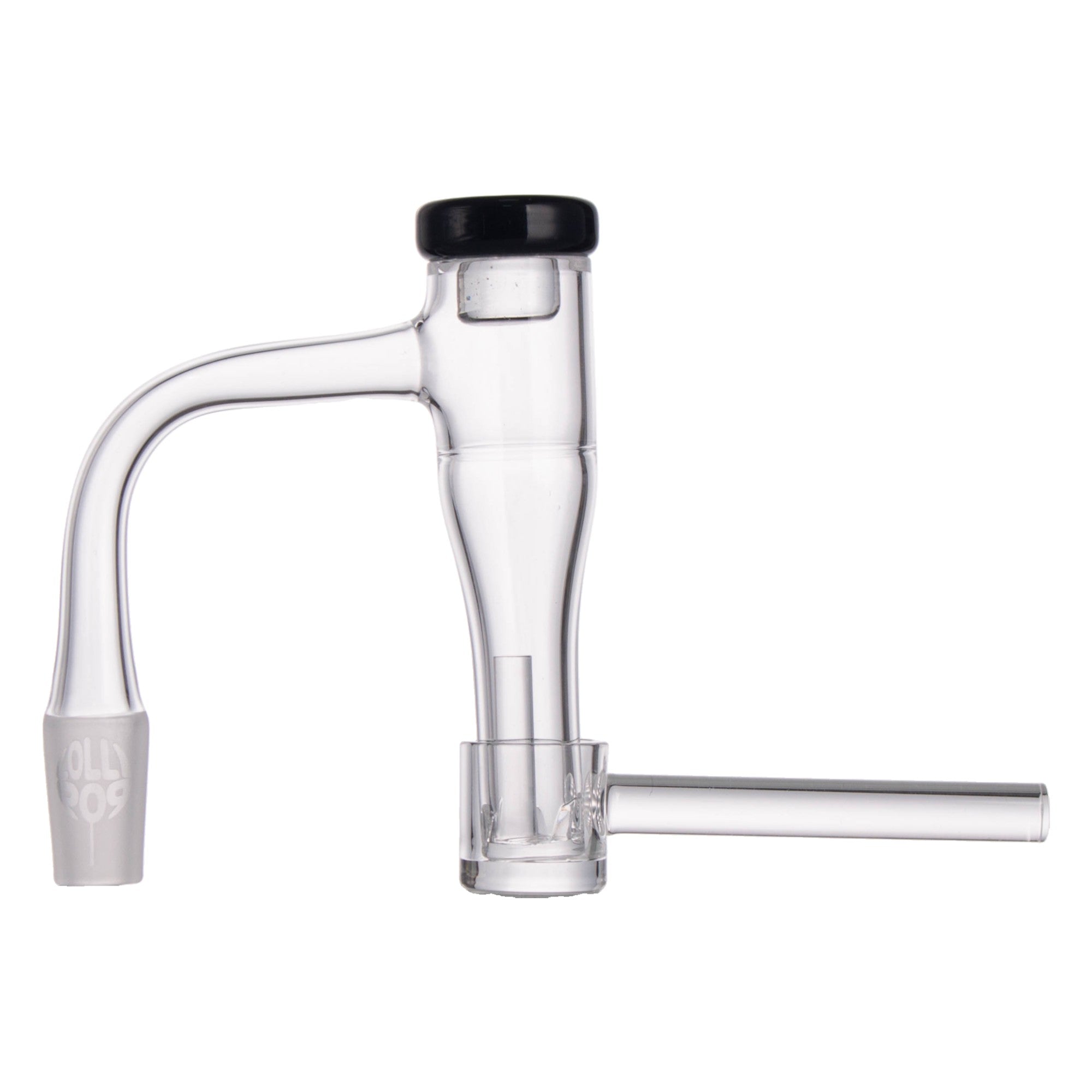 Lollipop QSeries-18 | 14mm Male 90° | Fully Welded Quartz Terp Slurper Banger Set - I Asst Colors