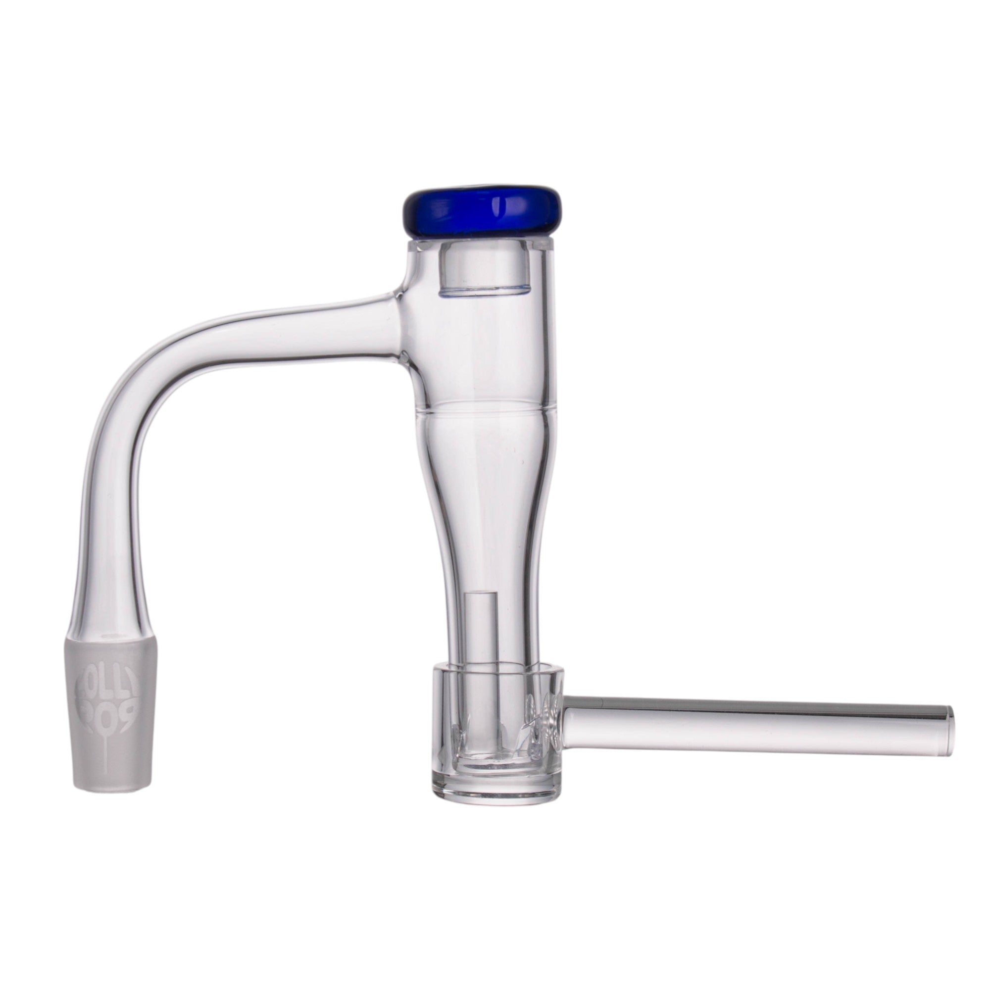 Lollipop QSeries-18 | 14mm Male 90° | Fully Welded Quartz Terp Slurper Banger Set - I Asst Colors