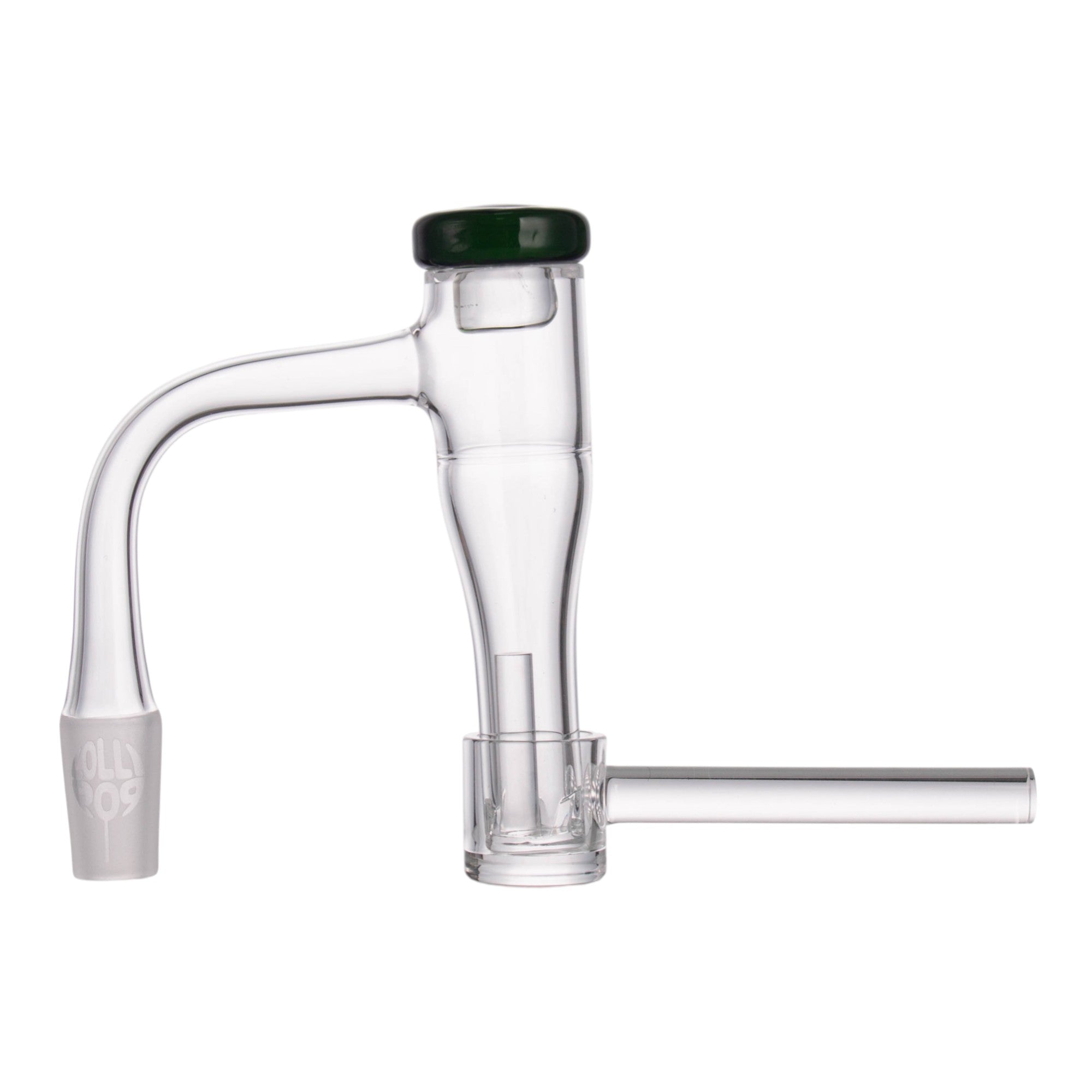 Lollipop QSeries-18 | 14mm Male 90° | Fully Welded Quartz Terp Slurper Banger Set - I Asst Colors