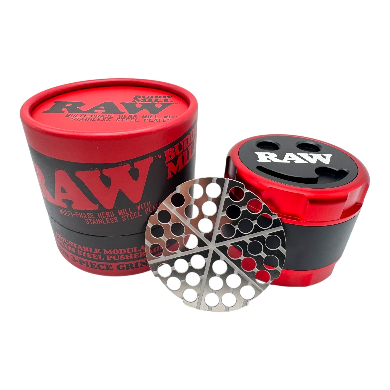 RAW Buddy Mill 60mm 3-Piece Grinder