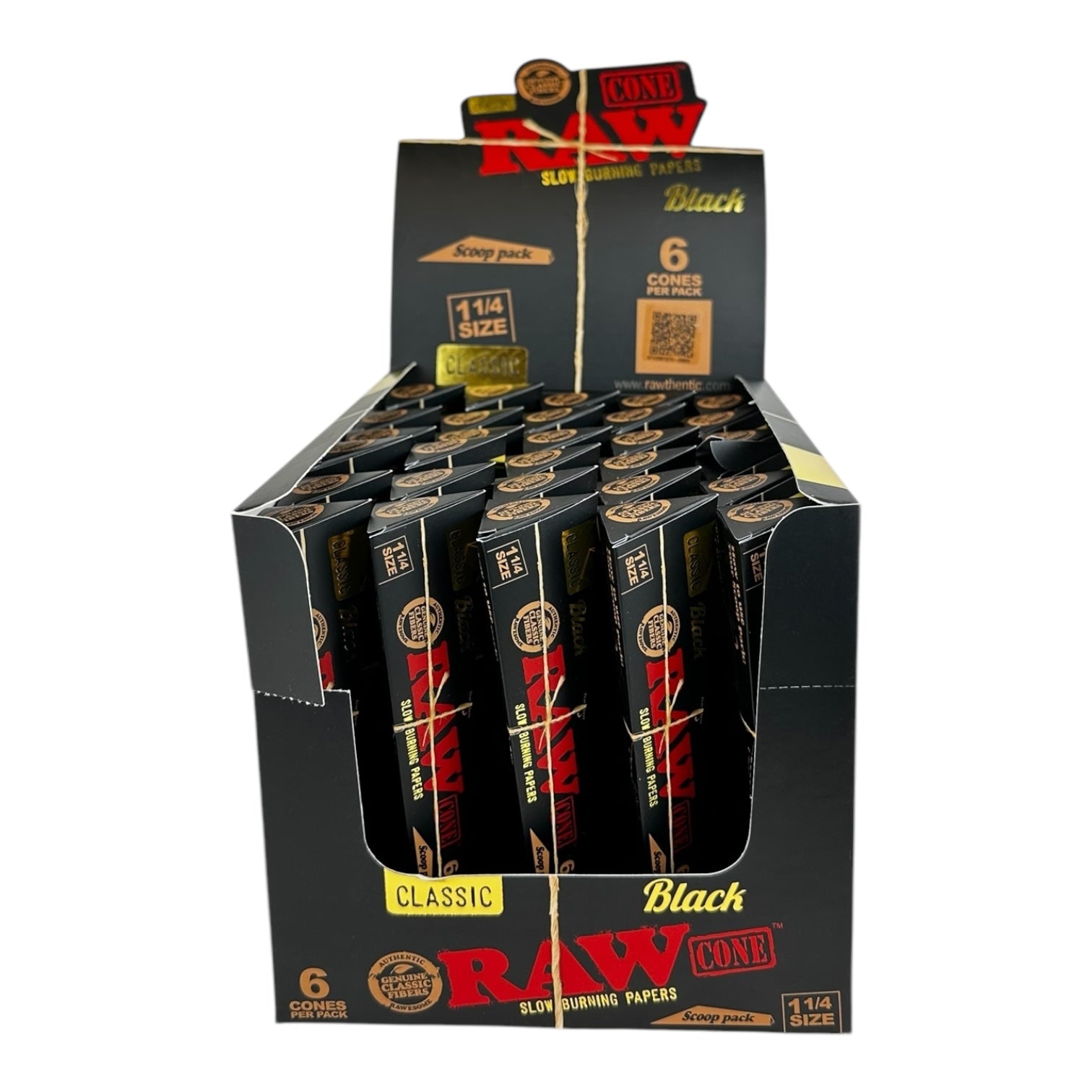 RAW Black Cones Scoop Pack