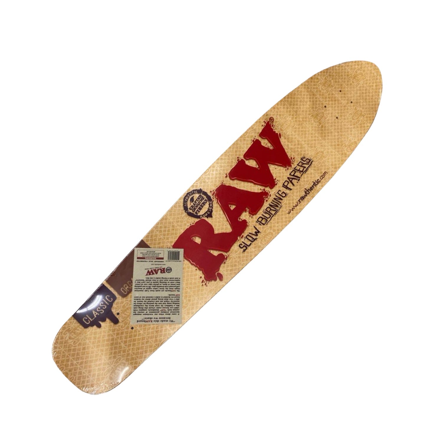 RAW Z9 Classic Long Skateboard Deck