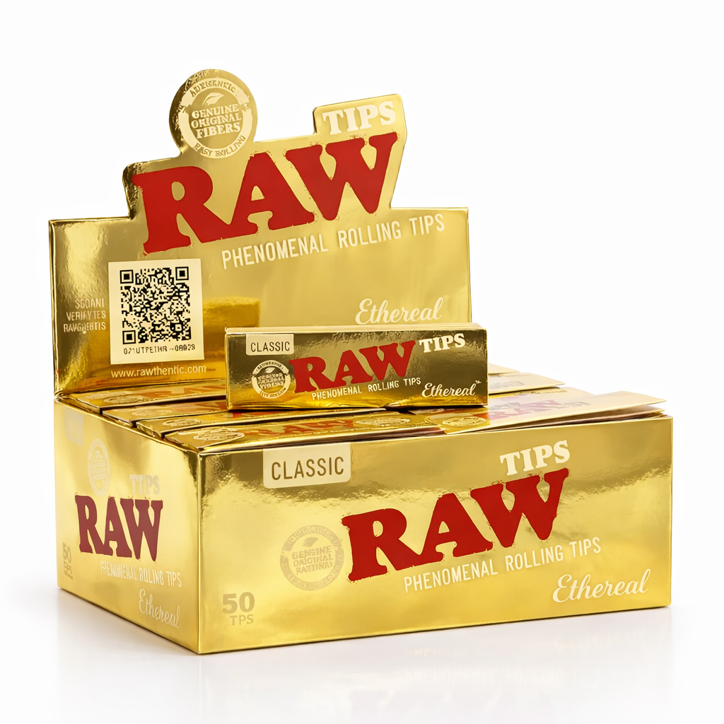 Raw Ethereal Classic Rolling Tips - (50 per Box)
