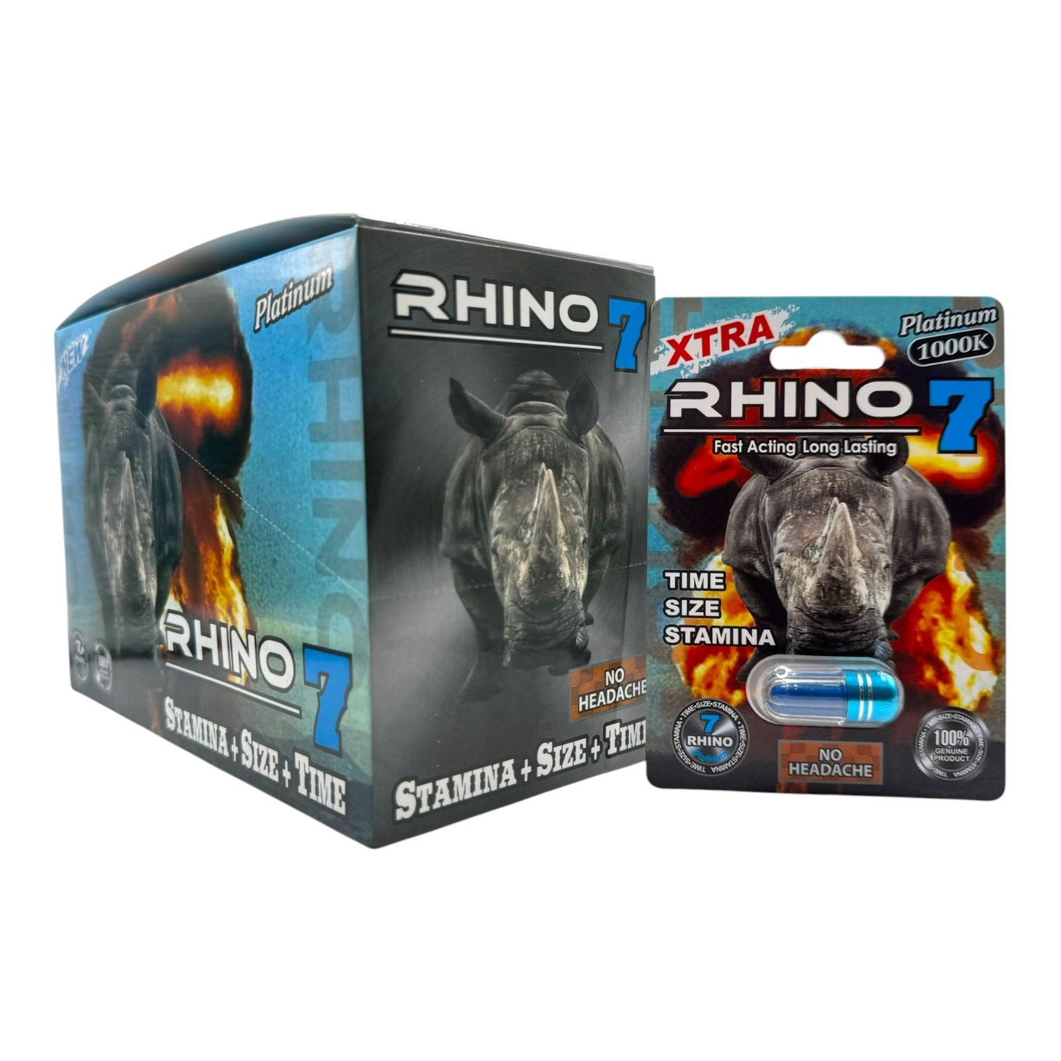 Rhino 7 Platinum - Single Ct I 24Pks/Dis I 36Dis/Cs