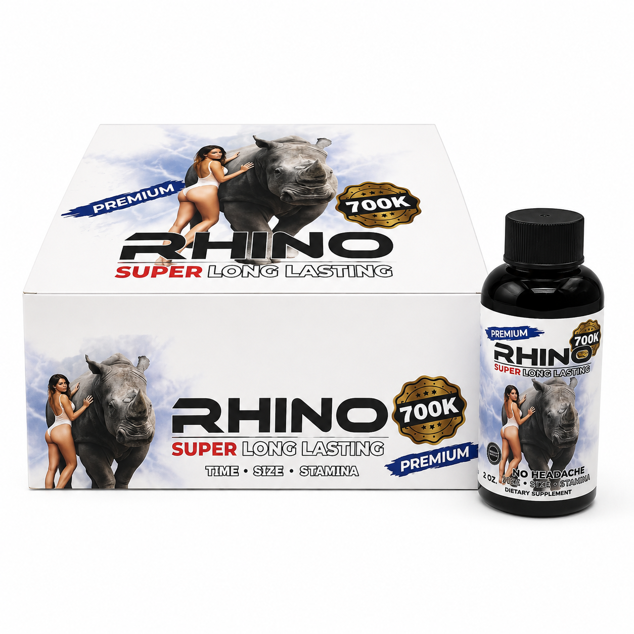 Rhino White 700k 50ml Shot I 12pcs/Dis
