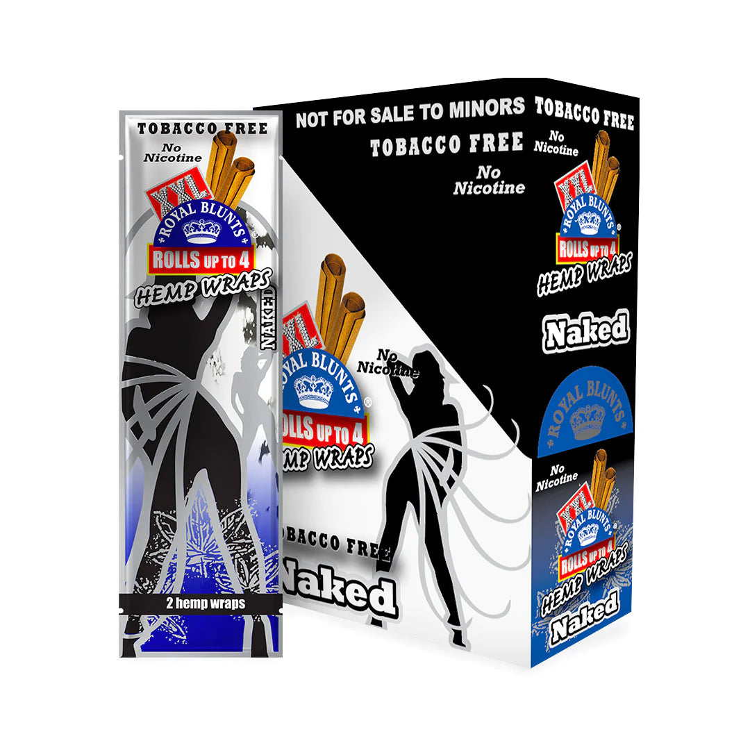 Royal Blunts XXL Hemp Wraps Naked Flavor