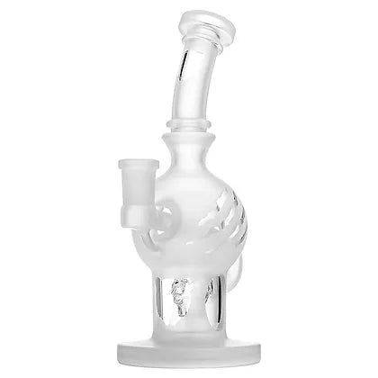 Sandblasted Quartz Sphere Box