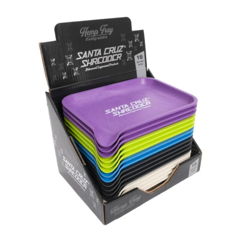 Santa Cruz Shredder Large Hemp Tray - Assorted Colors