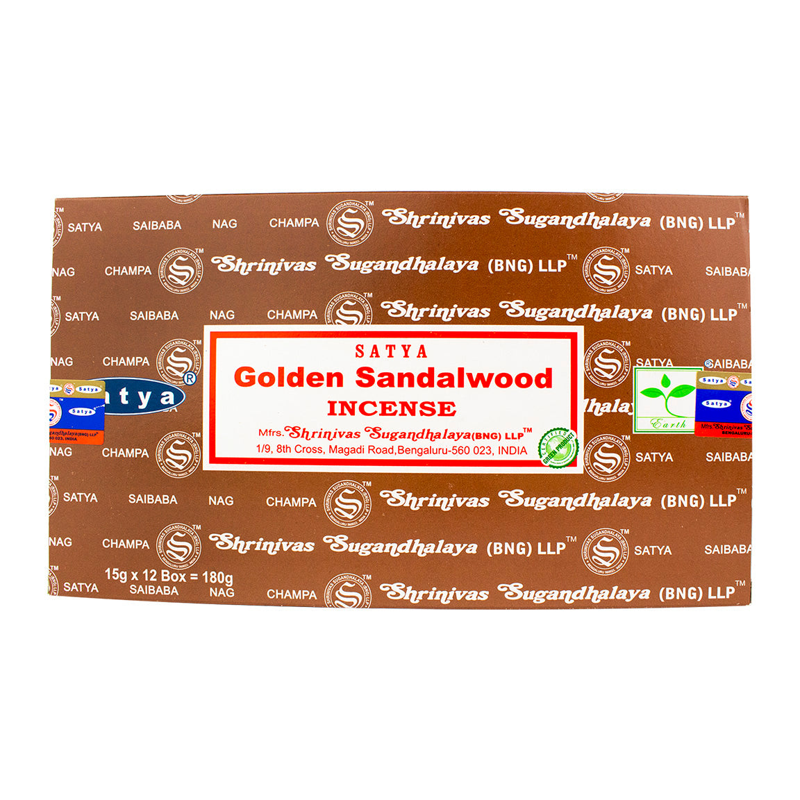 Satya15g Incense (12 Packs per Display)