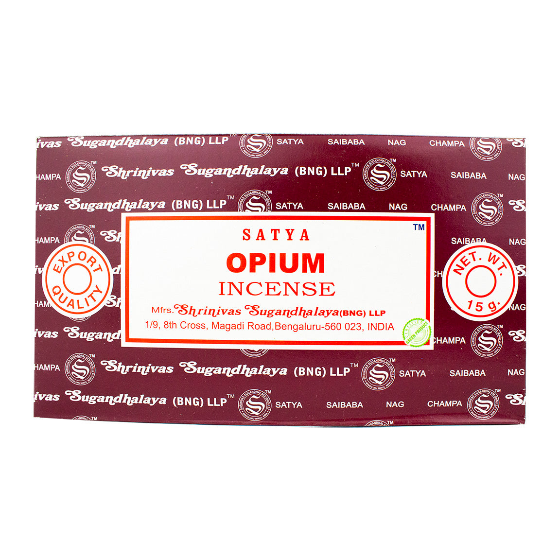 Satya15g Incense (12 Packs per Display)