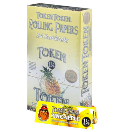 Toke Token Rolling Papers 1/4 - 8 flavors (Box of 24)
