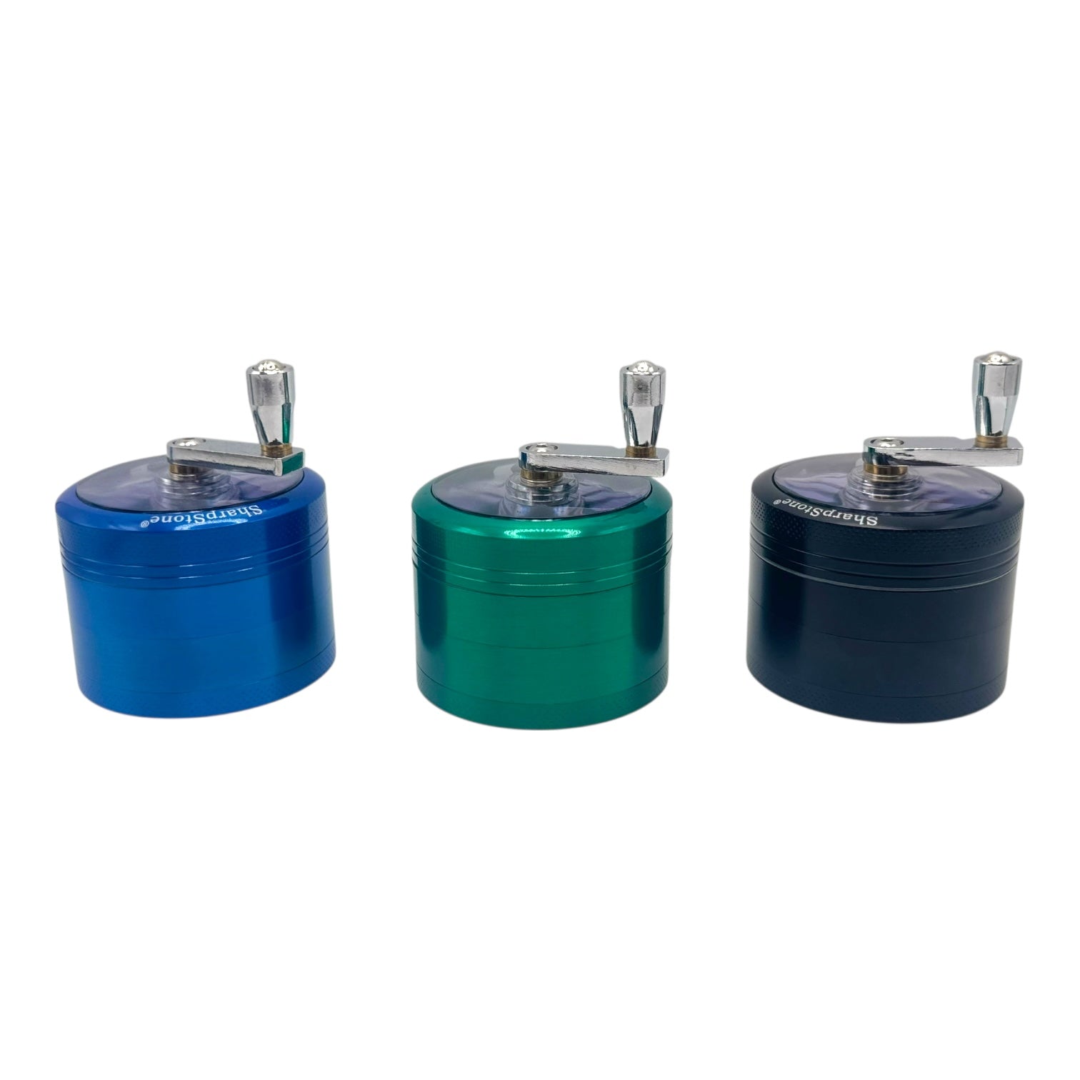 63mm SharpStone Hand Crank Grinder "GD-30" (Assorted Colors)