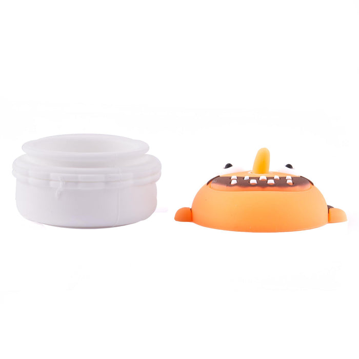 Silicone R&M Face Round Container