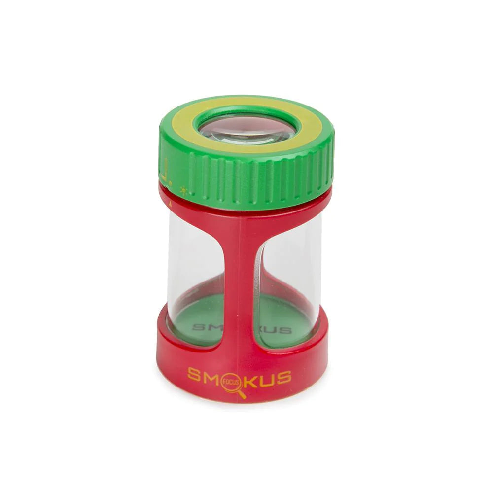 Smokus Focus Glass Stash Jar