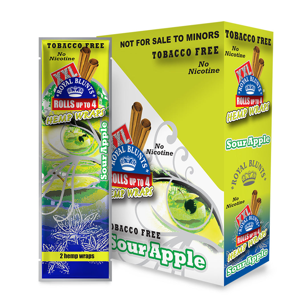 Sour Apple Hemp Wraps