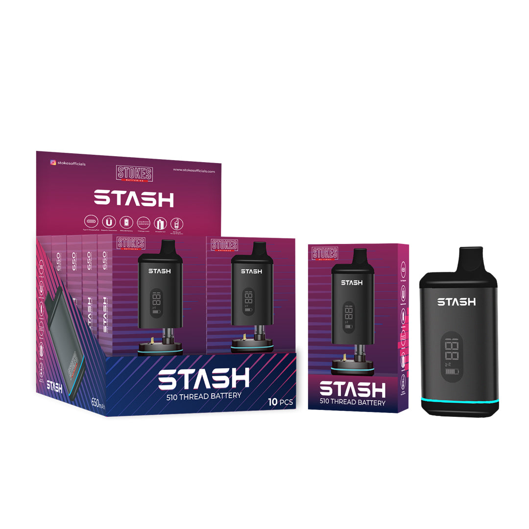 Stokes Stash 510 Thread Battery Cart Concealer (10 per Display)