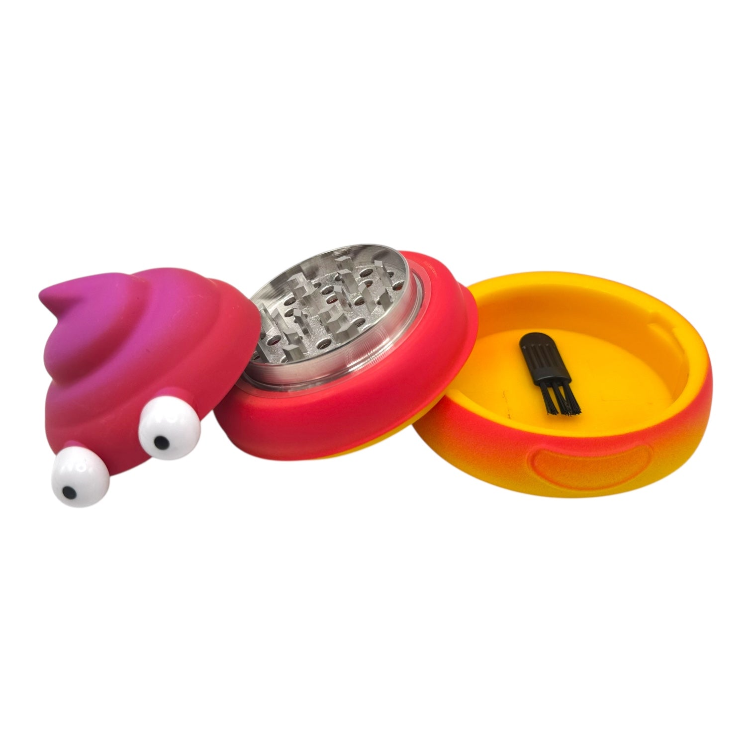 56mm Swirl Cartoon Grinder "DA-058HG" - 6pc Display