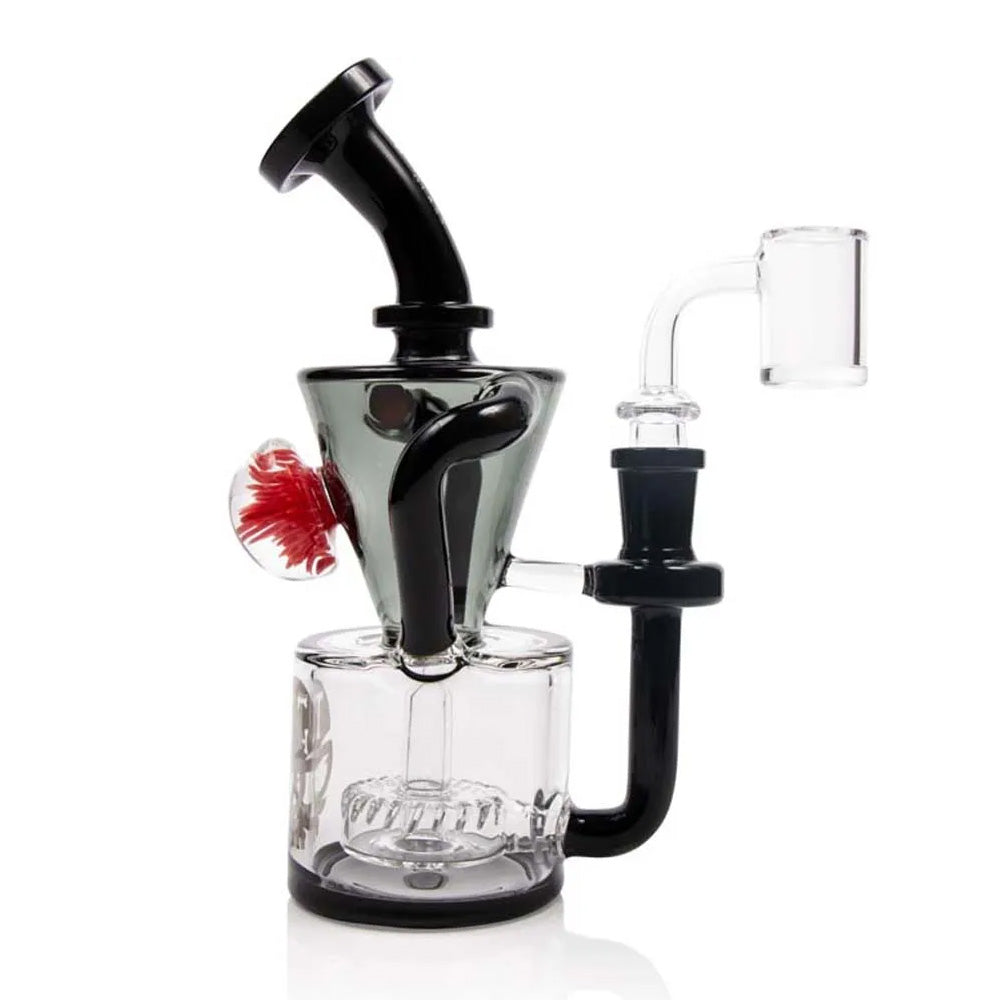 TX25 – 7.5" Toxic Cone Flower Pendant Recycler