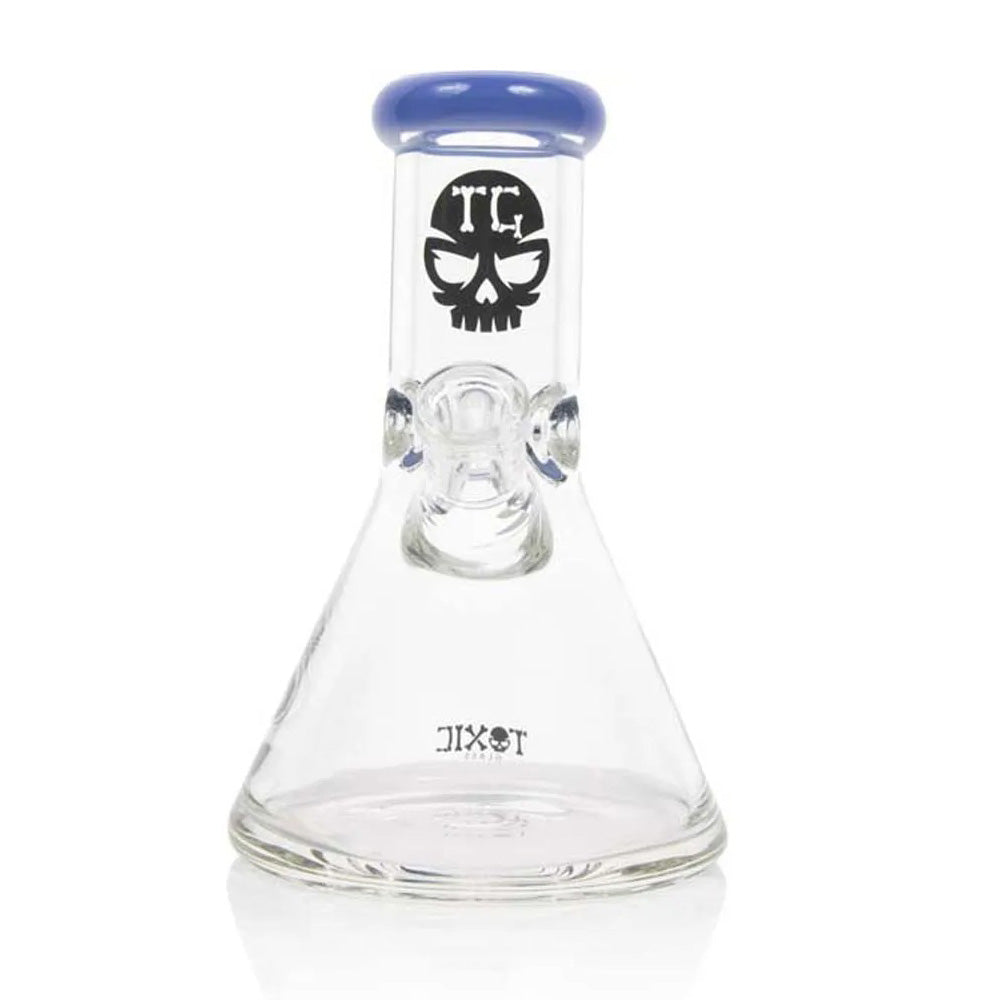 TX26 - 8″ Toxic Mini Beaker Water Pipe by MK 100 Glass