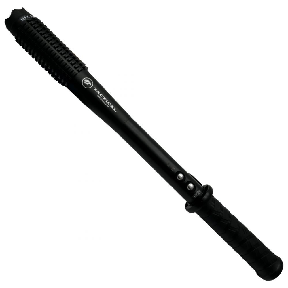 Tactical Stun Gun and Baton with Flashlight (CH-102)
