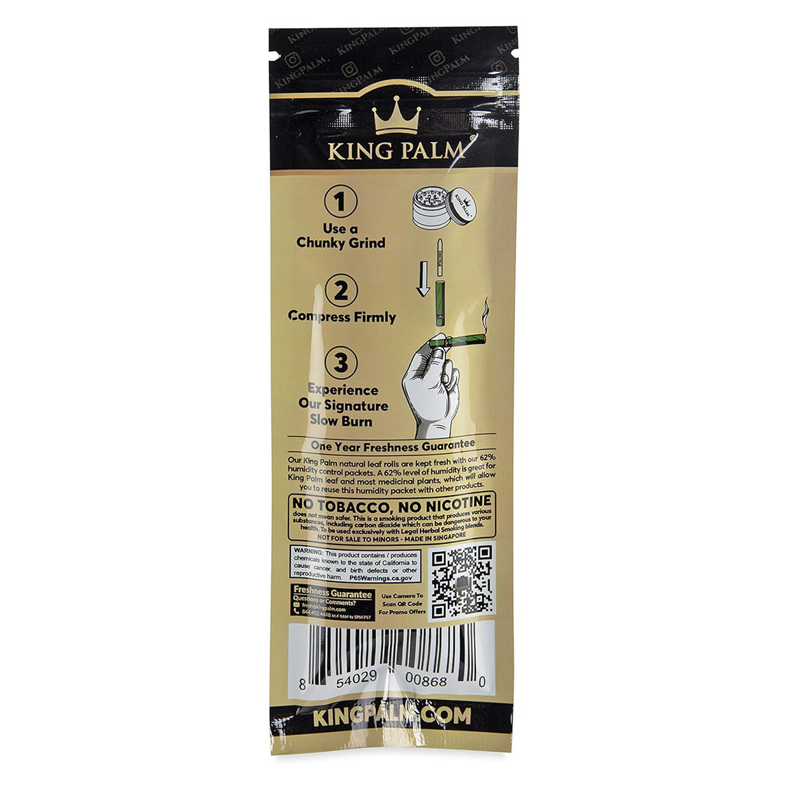 Tobacco-Free Organic Palm Wraps