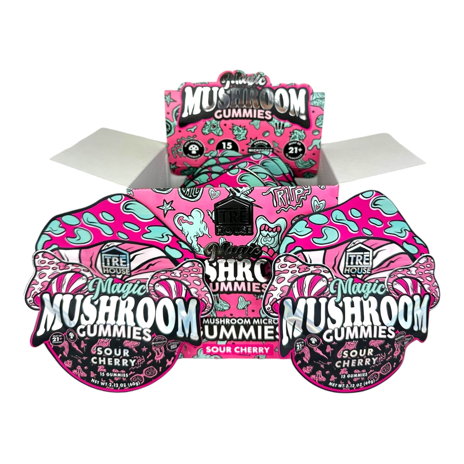 Tre House Magic mushroom gummies