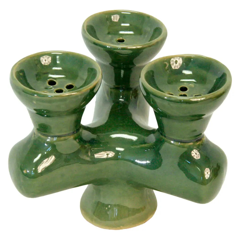 Triple Hookah Bowls